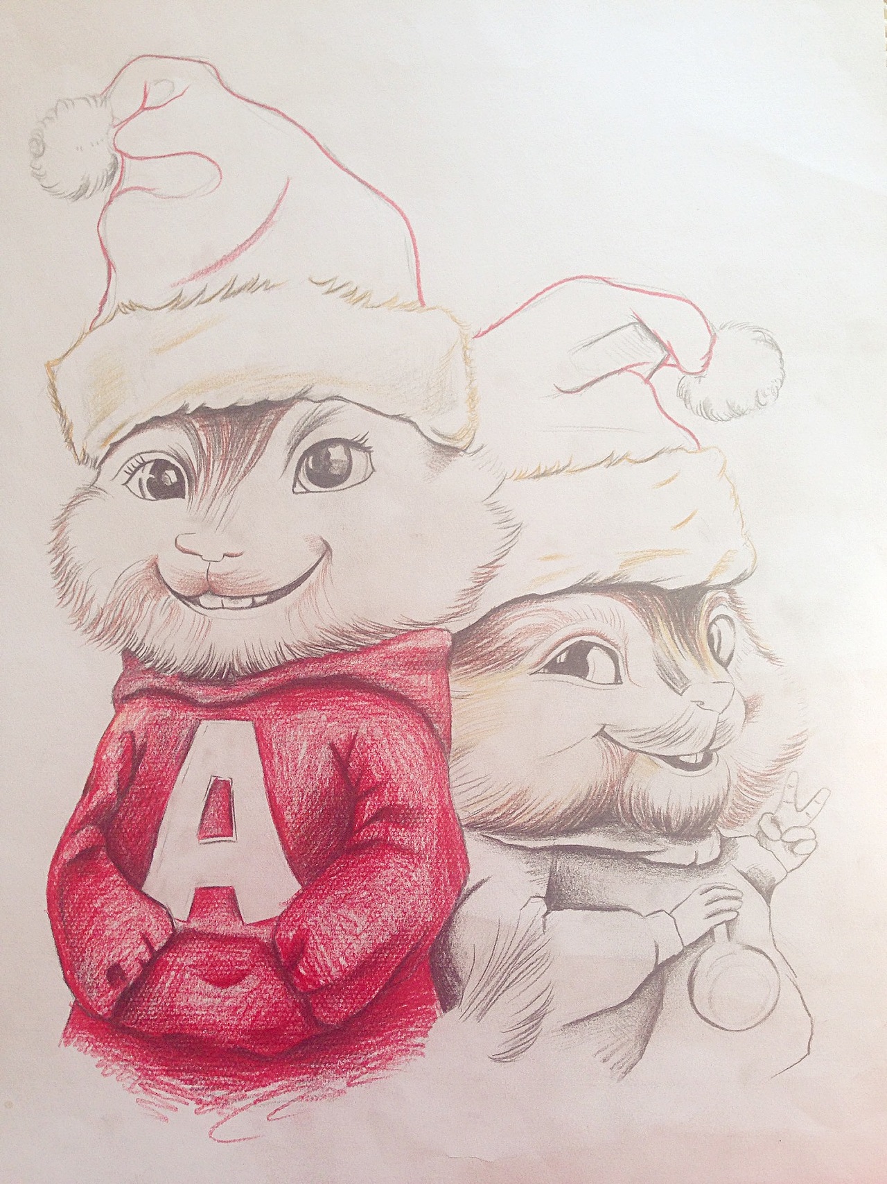 圣诞鼠（图ZMzA5OTY3NDQ=） - 绘画 - 站酷设计师完美MCL原创素材 - 站酷ZCOOL