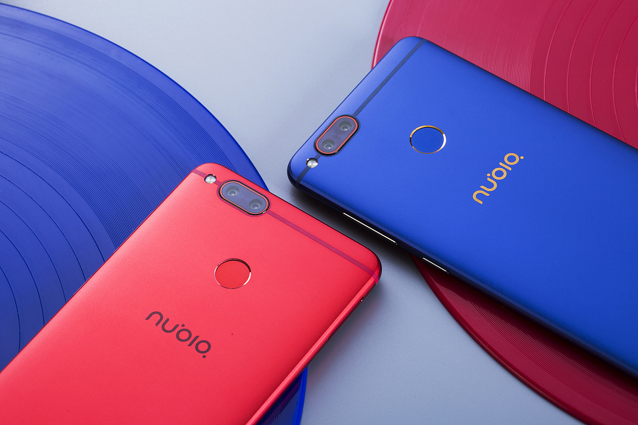 努比亚Z17 mini 红蓝CP配&荣耀9VS小米6（图ZODMxNDM0NzI=） - 产品摄影 - 站酷设计师X老师会拍照原创素材 - 站酷ZCOOL