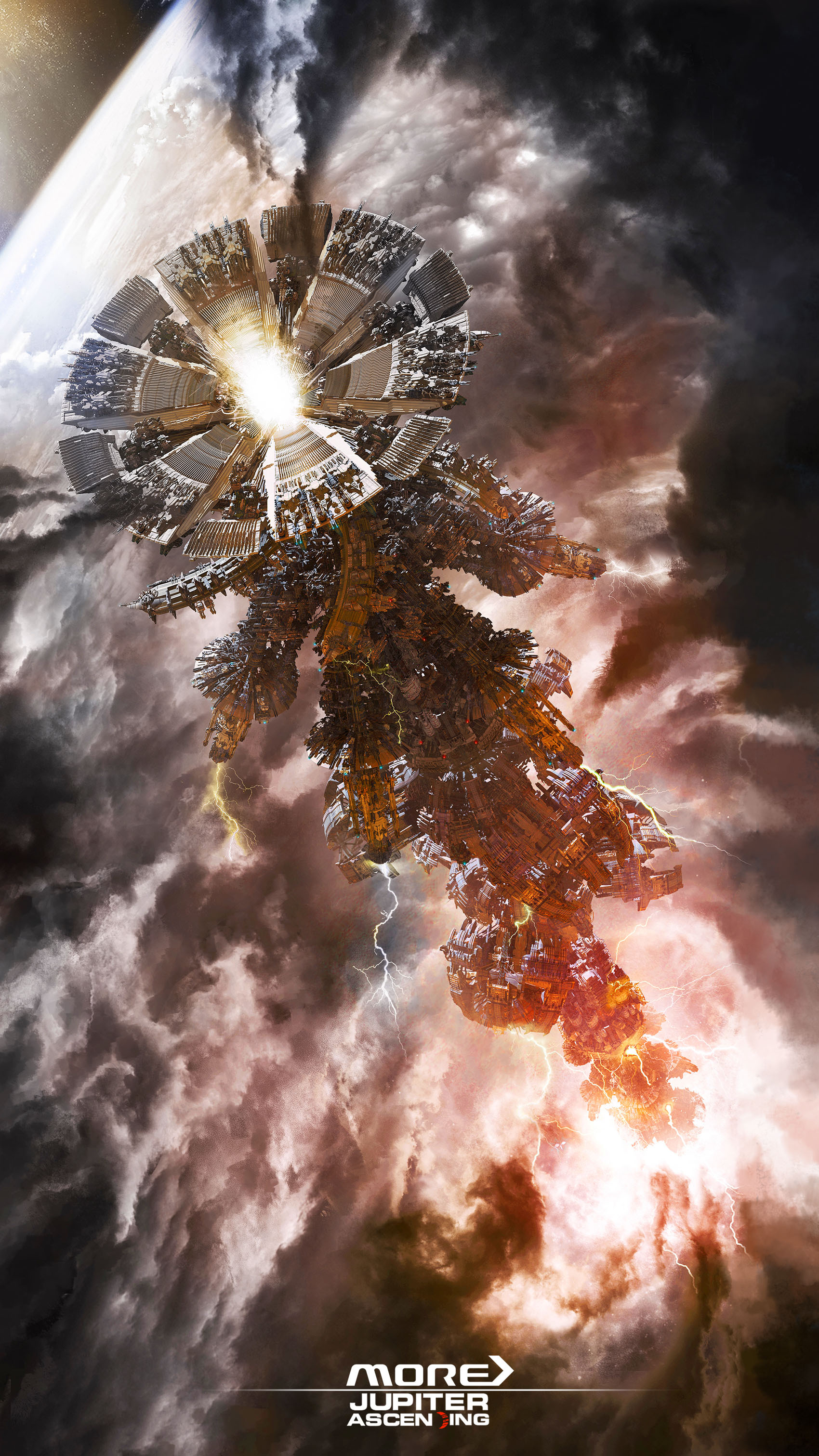 more 鬼斧神工 恢宏美奂 完美呈现 《木星上行》 概念设计