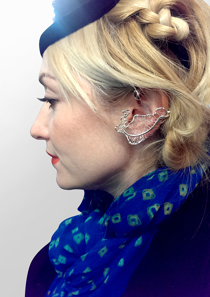 尚末定制作品——耳饰《灵动》（图ZMjU0NTUwMTY=） - 首饰设计 - 站酷设计师尚末首饰设计原创素材 - 站酷ZCOOL