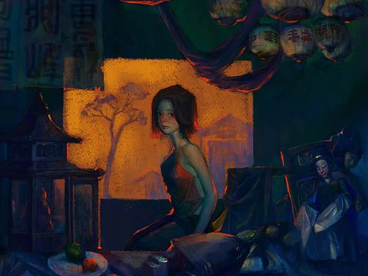 插画练习（个人主页-ZNjg4MDA1NDg=） - 创作习作 - 站酷设计师叶亿岭原创素材 - 站酷ZCOOL