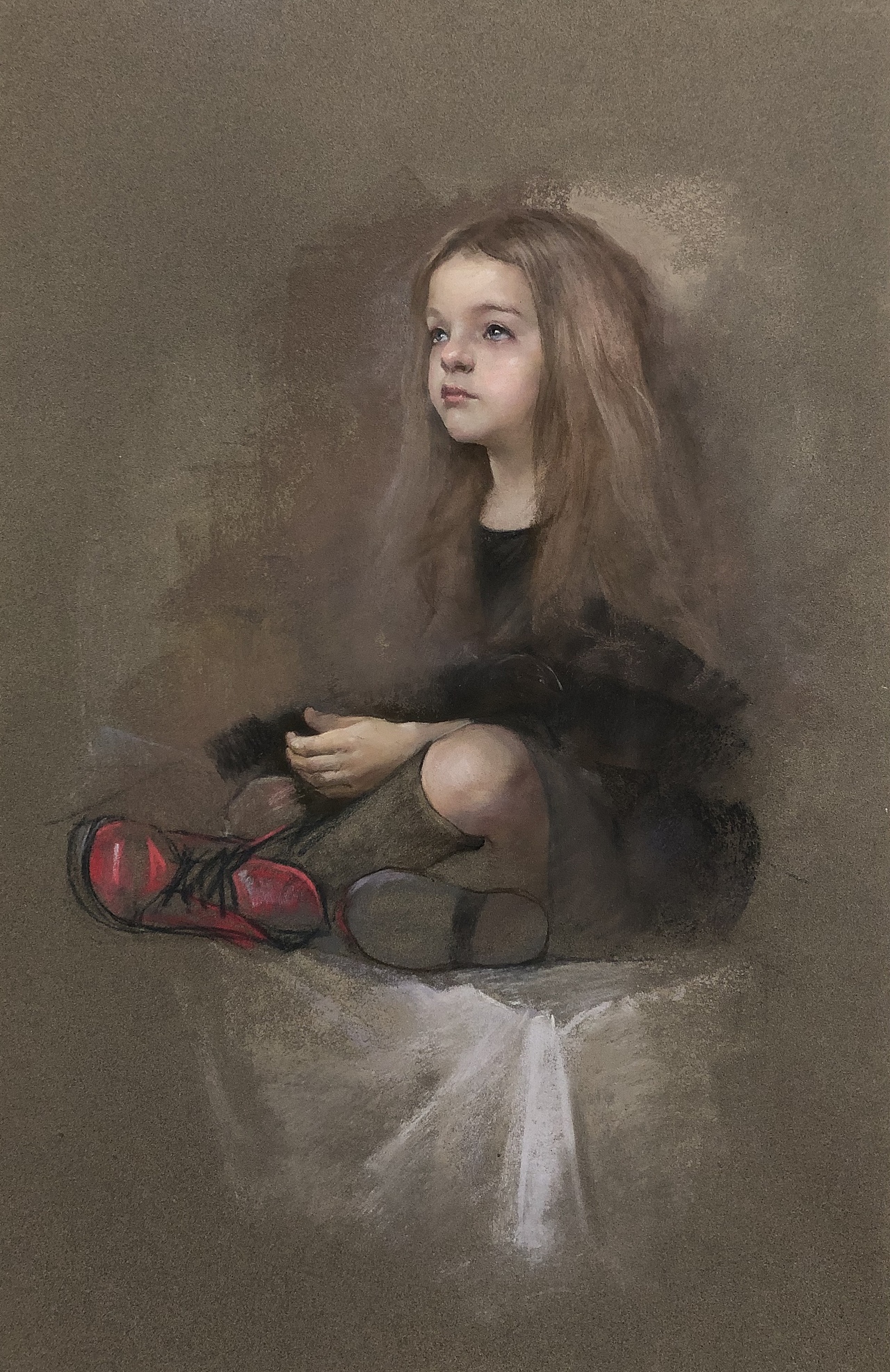 《色粉人物》（图ZMTQzNTI4ODYw） - 绘画 - 站酷设计师何石磊Leo原创素材 - 站酷ZCOOL