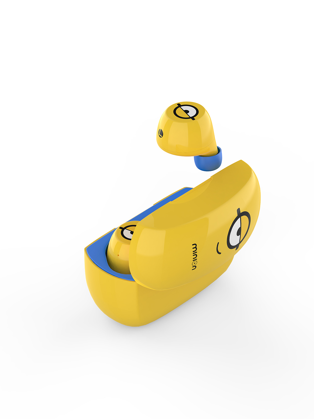 小黄人蓝牙耳机