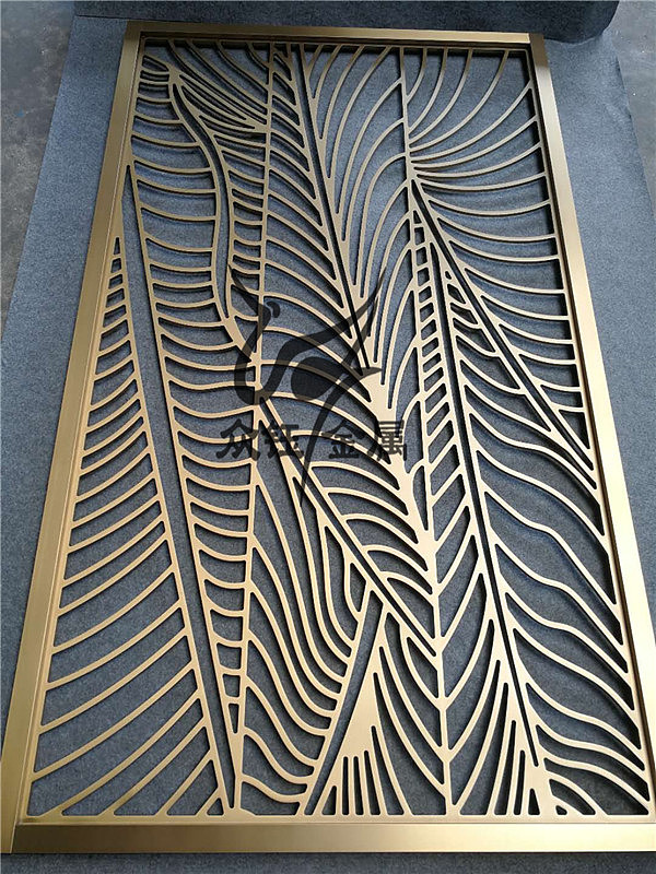 天津 新型工艺铝板屏风立体铝板雕刻铝艺屏风 制作