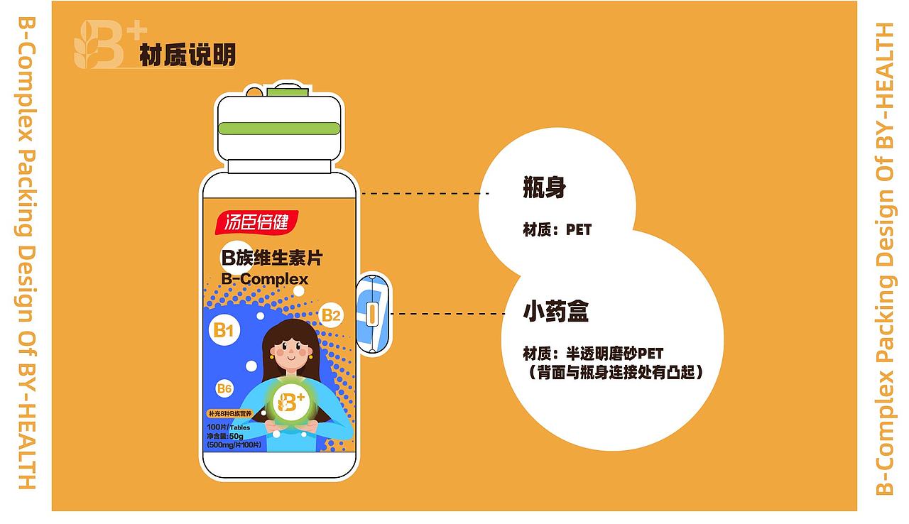 汤臣倍健B族维生素—— “潮流活力 保健随行”