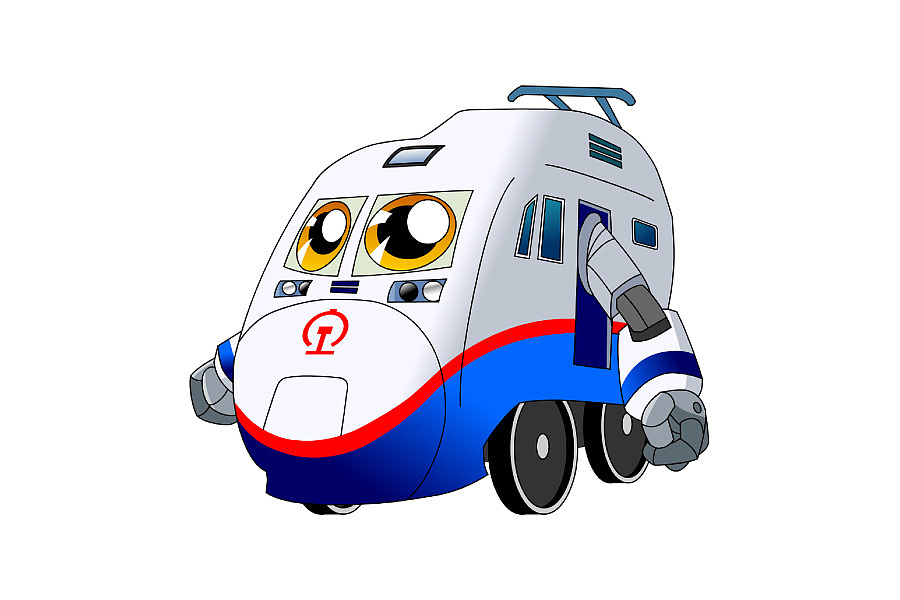 南车集团（中车集团）机车头卡通形象