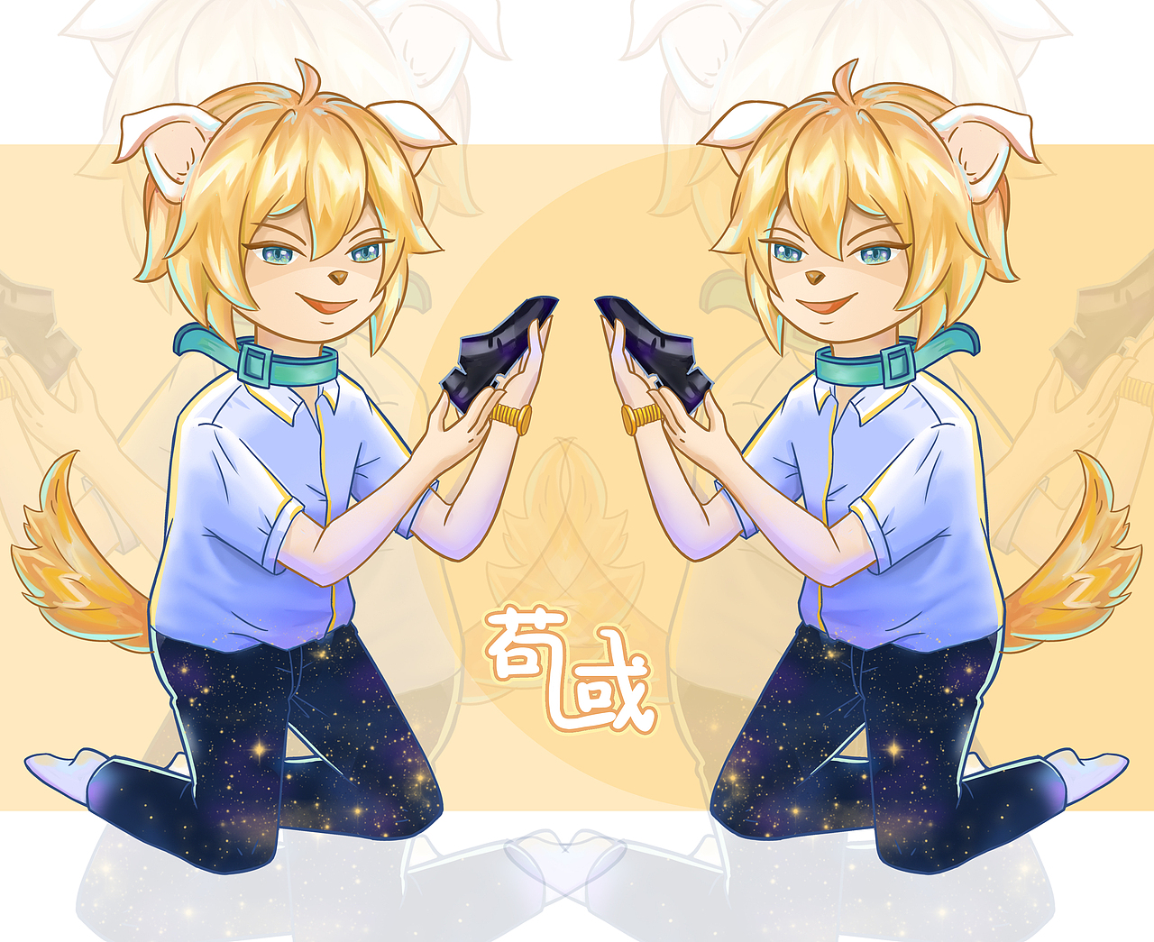 【不做社畜的杠咩】卡通人物设定