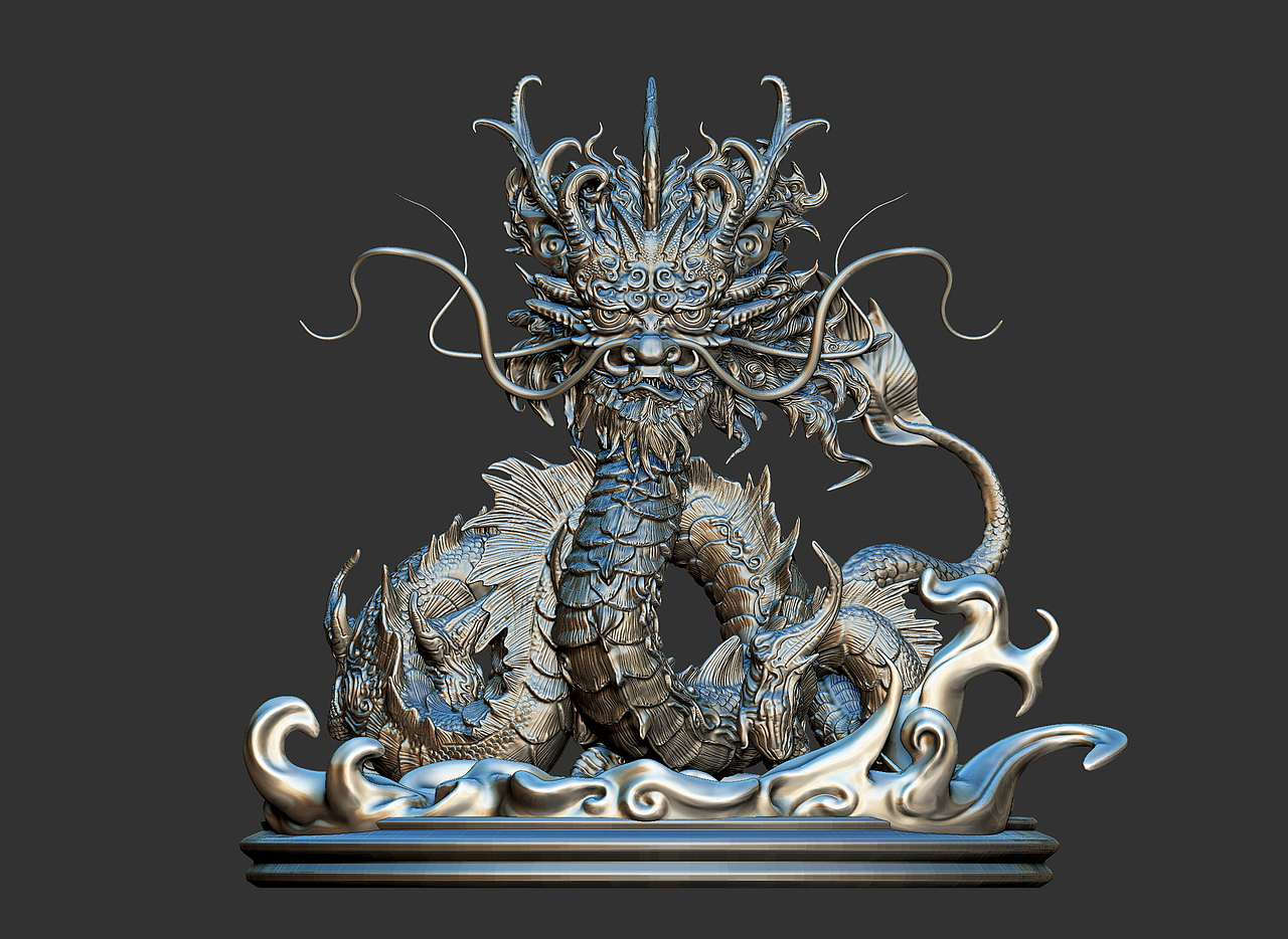 中国龙（图ZMTk1NTE1NDU2） - 人物/生物 - 站酷设计师vWxl原创素材 - 站酷ZCOOL