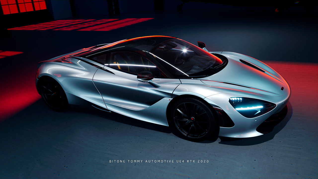 Mclaren 720s UE4 Raytracing