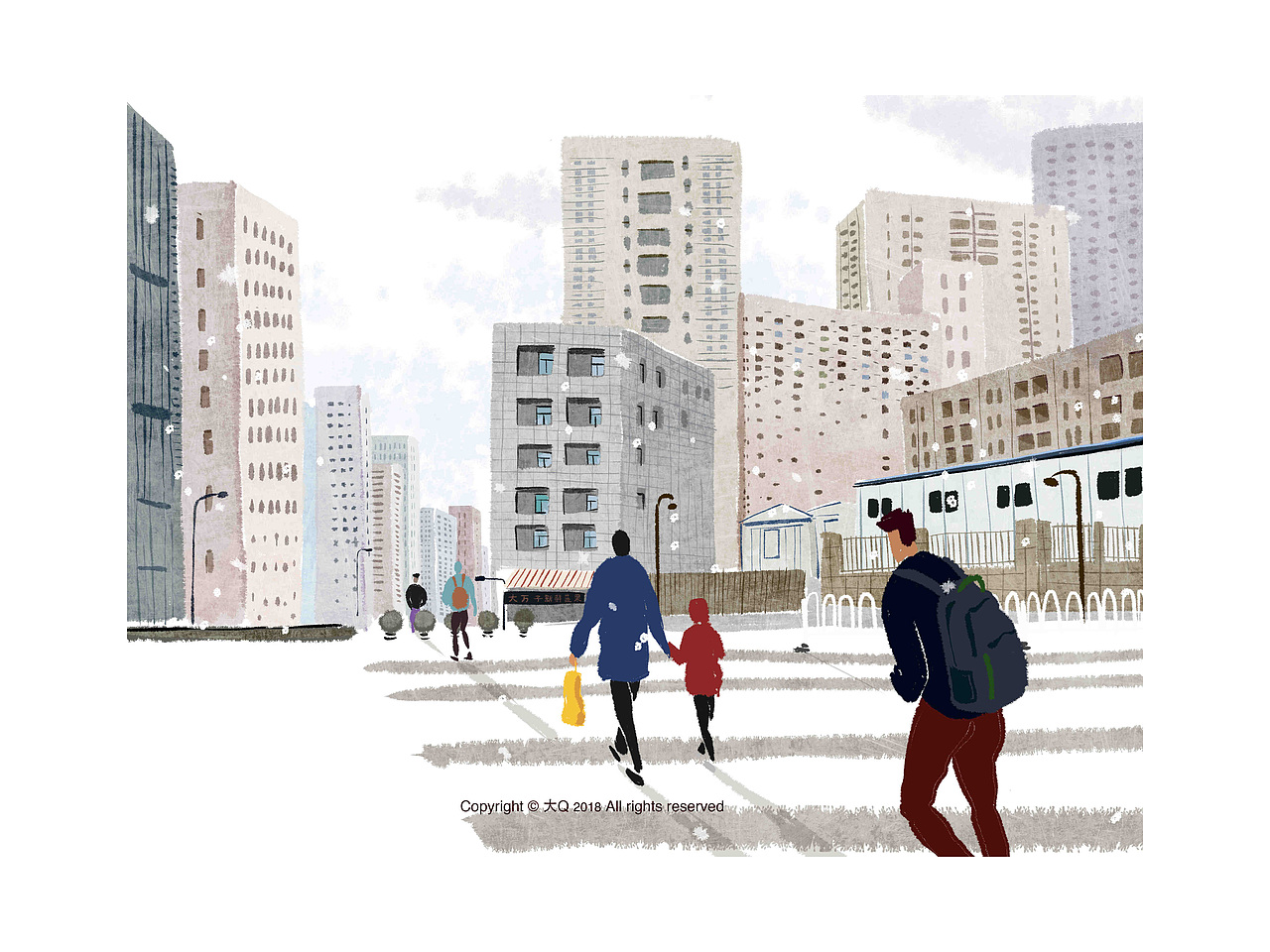 2018大Q插画总结