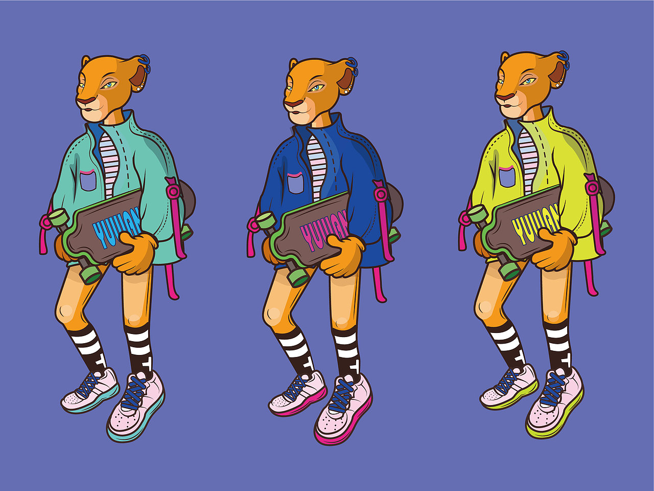 辛巴动漫AI多元素插画（图ZMjUzMTk5NDg0） - 商业插画 - 站酷设计师Pwuuu原创素材 - 站酷ZCOOL