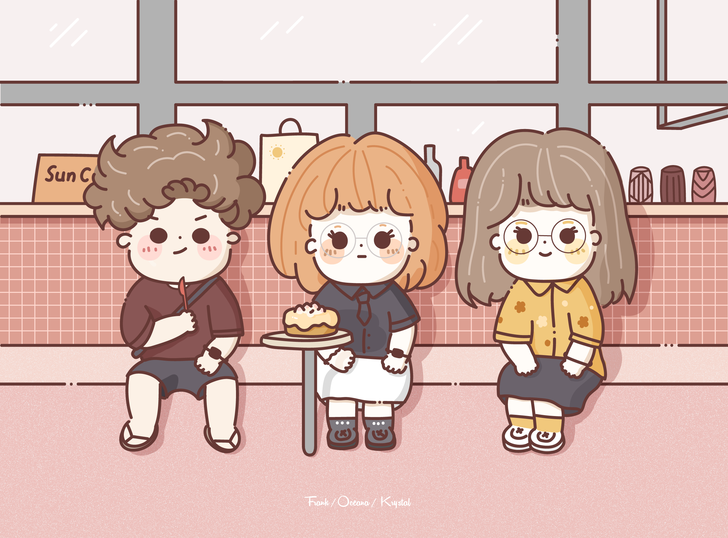 q版插画|我生日那天