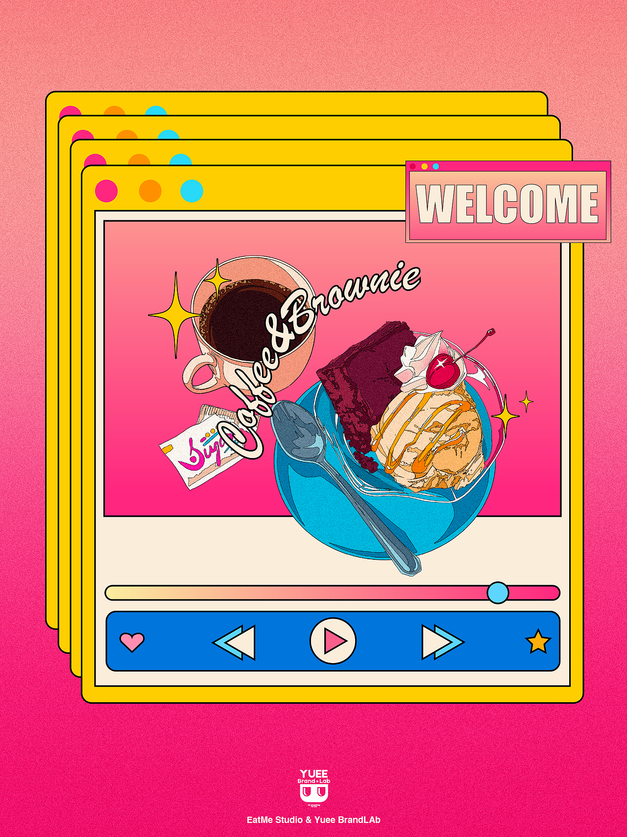 eatme studio|回到夏天,city pop复古烘焙甜品插图