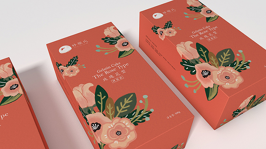 《妙颜氏》阿胶糕品牌视觉设计（图ZNDA4NTIzNjQ=） - 品牌 - 站酷设计师你好大海品牌设计原创素材 - 站酷ZCOOL