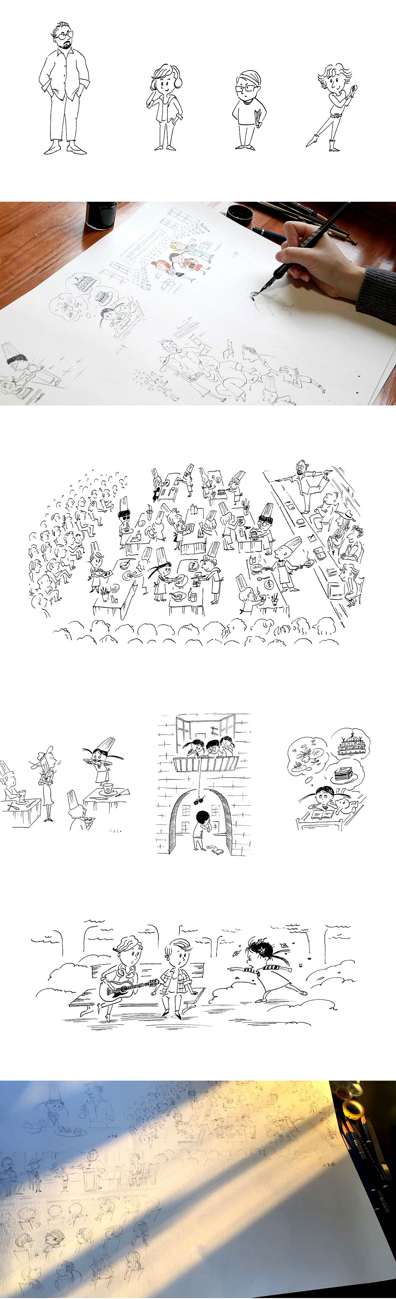 系列童书《小红豆》（图ZNzUzNDI4ODQ=） - 儿童插画 - 站酷设计师不卡门的Carmen原创素材 - 站酷ZCOOL