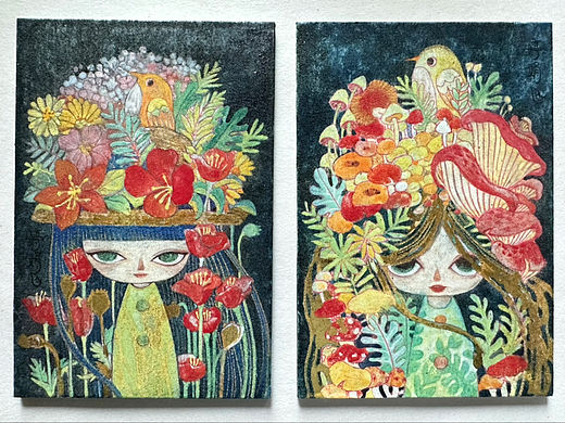春与少女