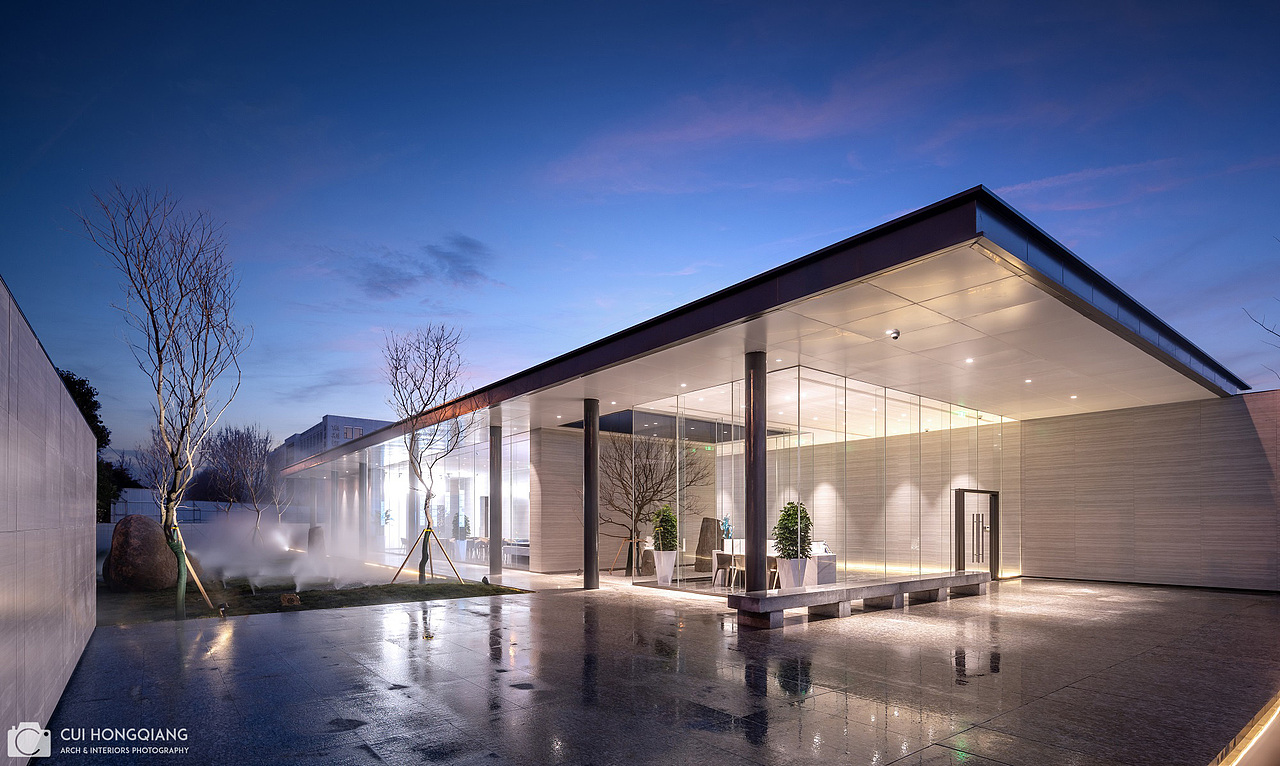 临沂地产售楼处建筑摄影案例（图ZMjAyNDY1NjA0） - 环境/建筑摄影 - 站酷设计师建筑摄影师崔宏强原创素材 - 站酷ZCOOL