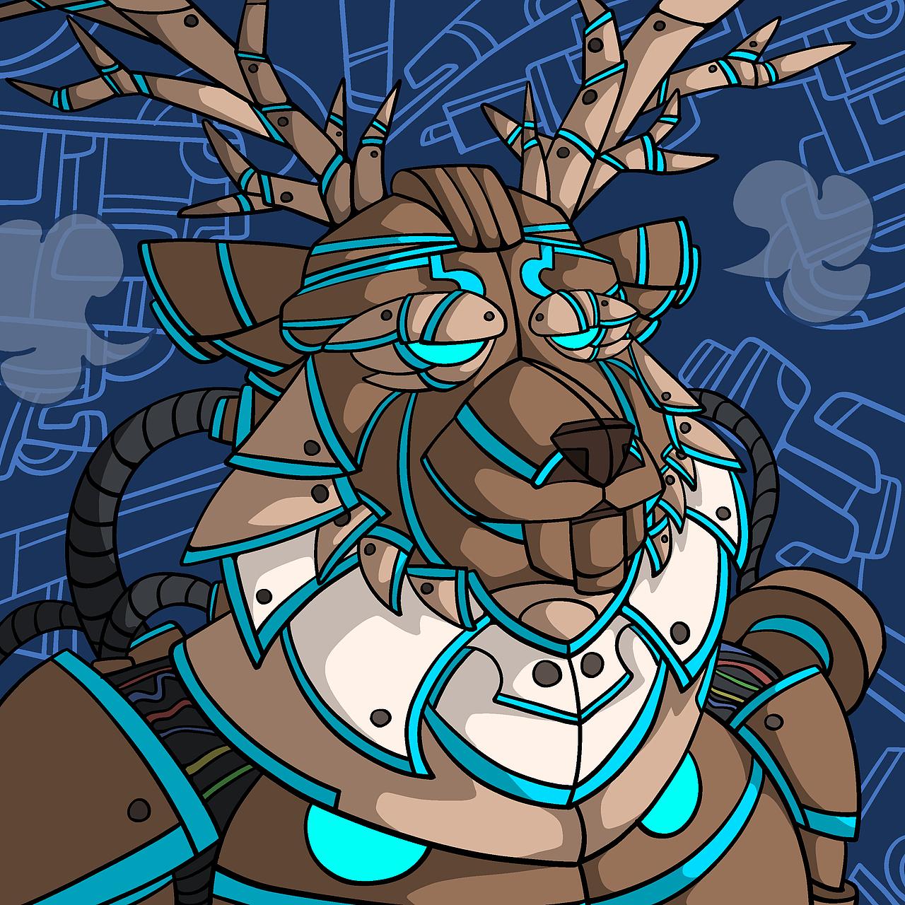 NFT—「Mechanical elk」机械麋鹿系列