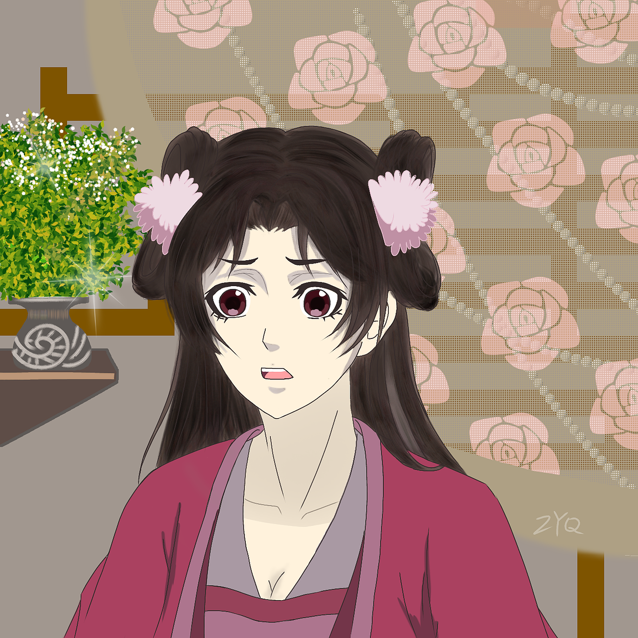 魔道祖师绵绵|动漫|其他动漫|浅浅知_临摹作品-站酷zcool