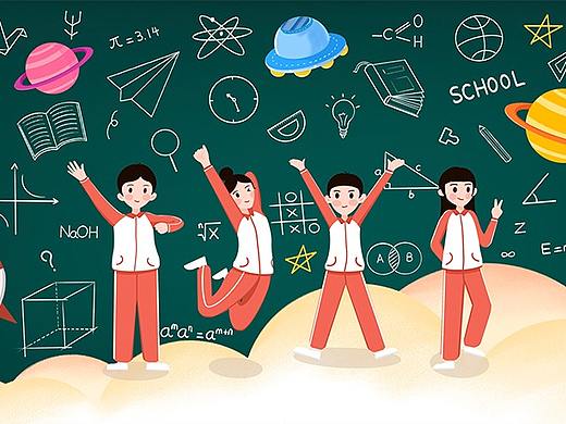 高考学生（个人主页-ZNTIwNjQ0OTY=） - 商业插画 - 站酷设计师米酒_ONE原创素材 - 站酷ZCOOL