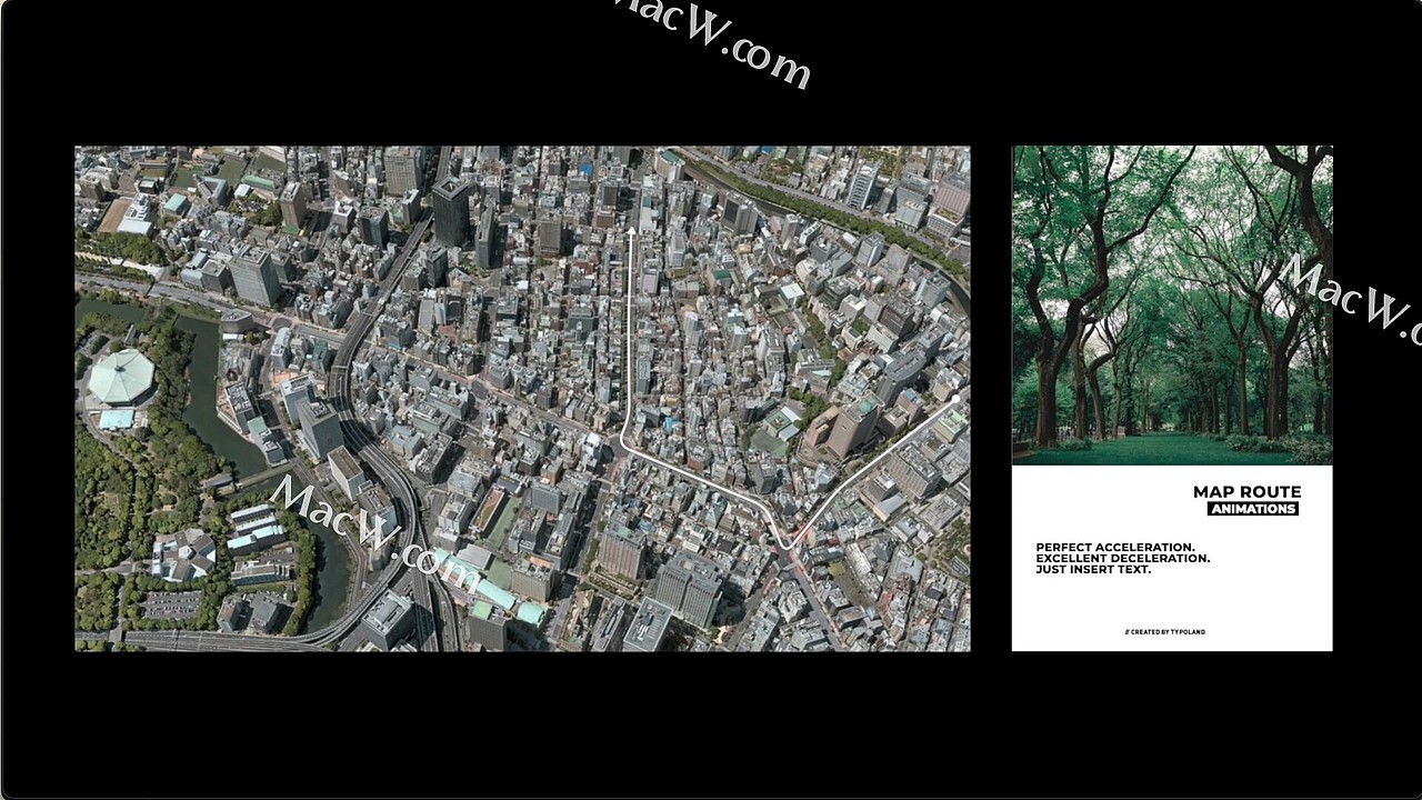 FCPX插件：地图线条路径动画预设Map Route Animations（图ZMjg5OTE3OTU2） - 其他空间 - 站酷设计师Mac小小木子李原创素材 - 站酷ZCOOL
