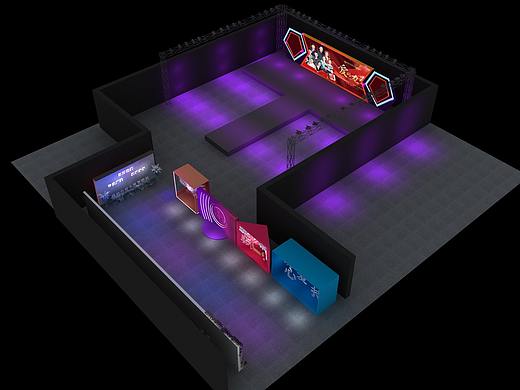 大型舞台+美陈效果图