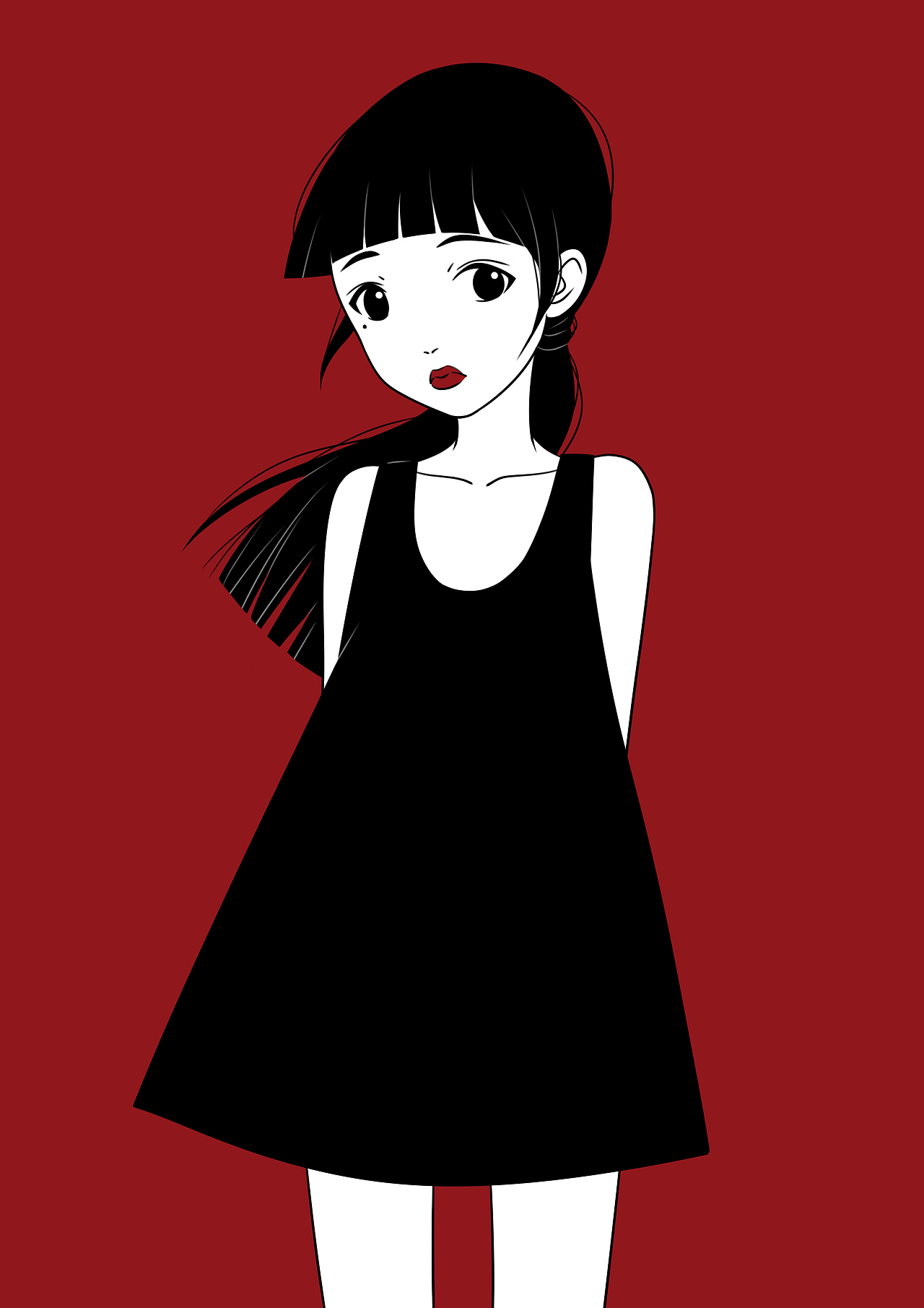 我的女孩儿——Sandala（图ZMzQwNTc1MjA=） - 创作习作 - 站酷设计师叶贝拉原创素材 - 站酷ZCOOL