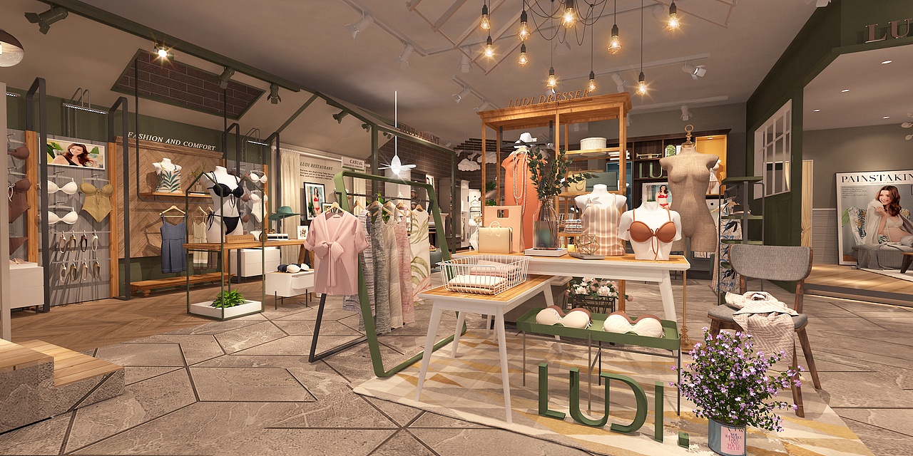 LUDI  时尚女性家居服饰店