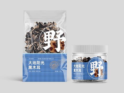 野森林东北黑木耳包装设计-四喜包装设计