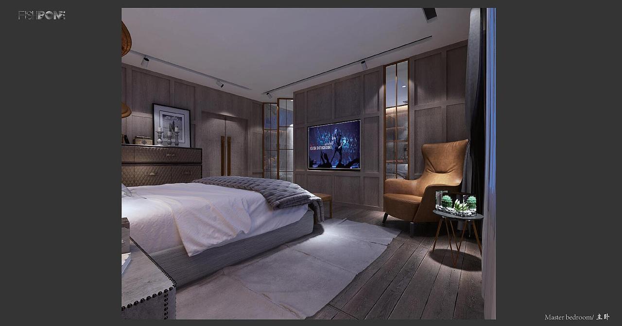 鱼骨设计——万和花园（N府）