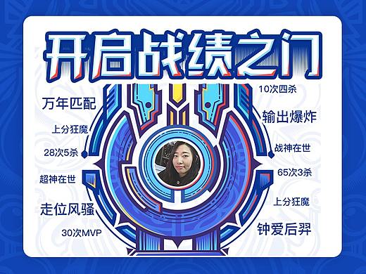 QQ手游-王者戰(zhàn)報二期（個人主頁-ZMzA1MzQyOTI=） - APP界面 - 站酷設計師Vanessa_Miss歪原創(chuàng)素材 - 站酷ZCOOL