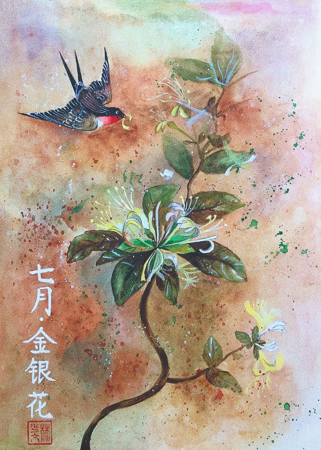🌸🌺（图ZMjIyNjkzODA4） - 绘画 - 站酷设计师Ei菁芬原创素材 - 站酷ZCOOL