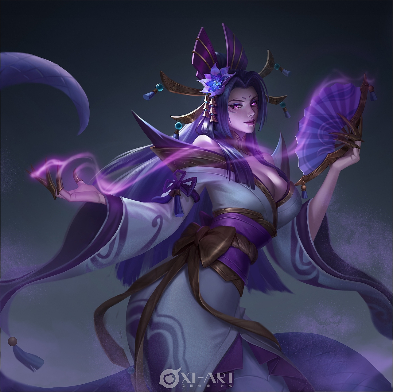 学生作品---卡西奥佩娅女同人立绘