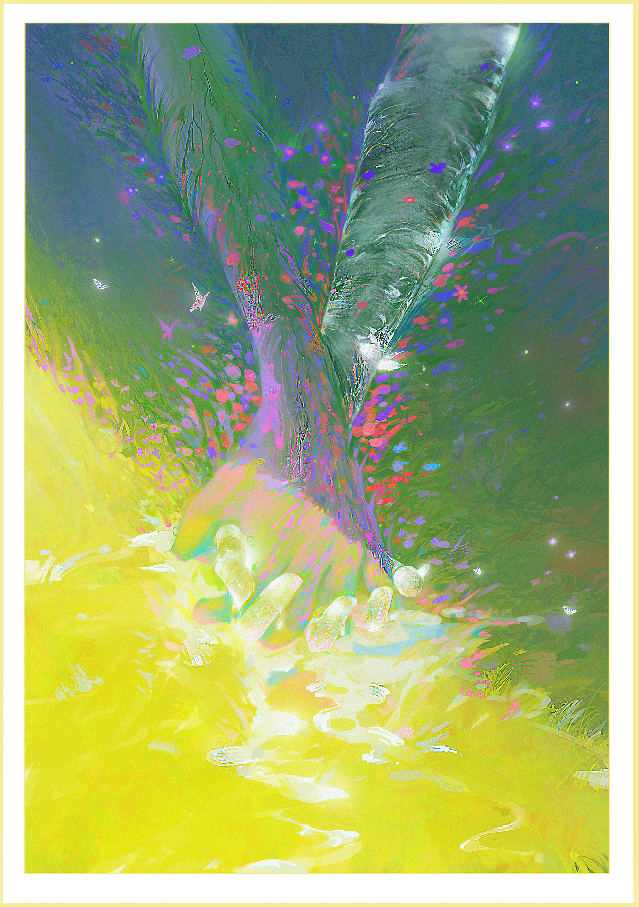 關(guān)于植物和一顆落日（圖ZMzY5NDU3NzA4） - 創(chuàng)作習(xí)作 - 站酷設(shè)計(jì)師青羽_QY原創(chuàng)素材 - 站酷ZCOOL