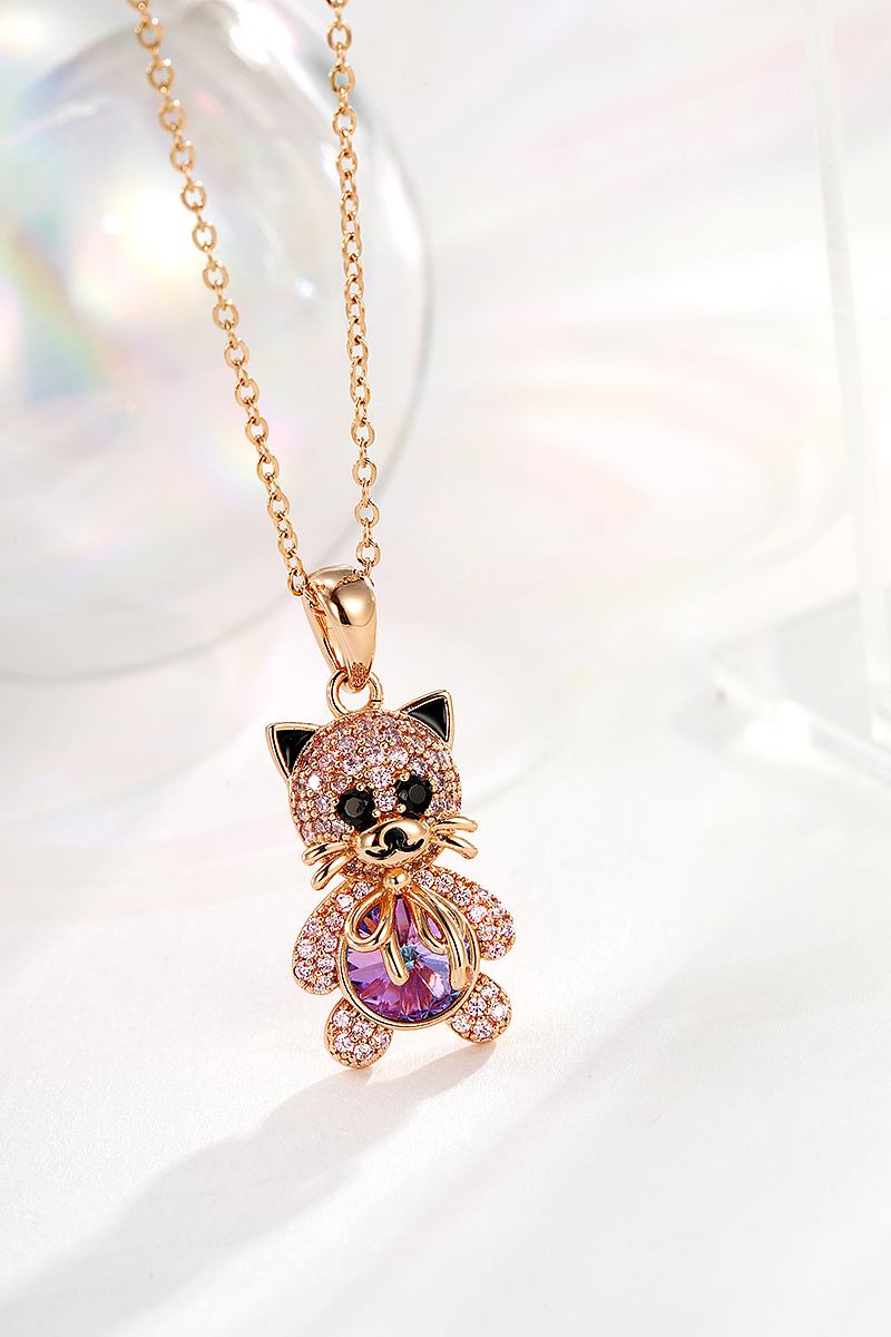 电商首饰拍摄 施华洛 水晶项链 彩宝 宝石项链 梦幻