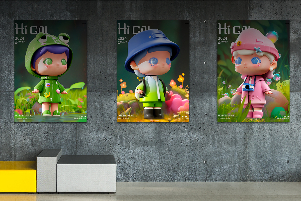 Hi·Girl（图ZMzU5ODAyNTYw） - 人物/生物 - 站酷设计师司空SK原创素材 - 站酷ZCOOL