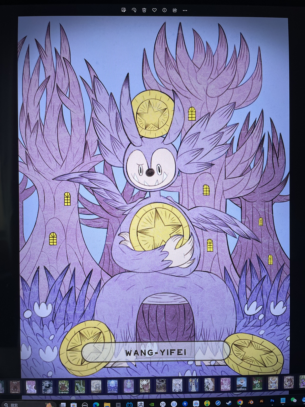 WANG-YIFEI(插画集)-2023插画作品合集