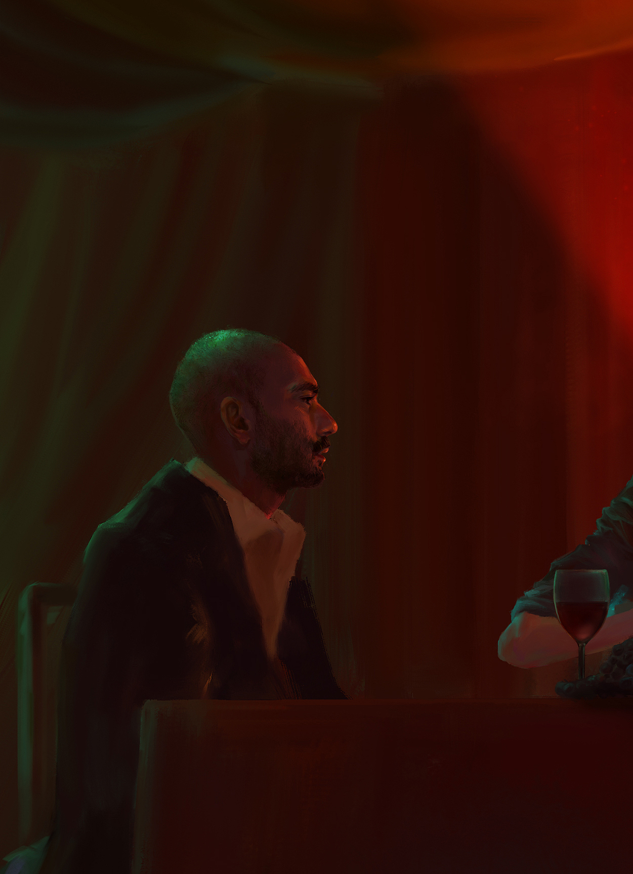 浸入式戏剧《不眠之夜》亚洲驻演五周年纪念海报（图ZMzAyMTgyOTAw） - 商业插画 - 站酷设计师构高创意GoGao原创素材 - 站酷ZCOOL