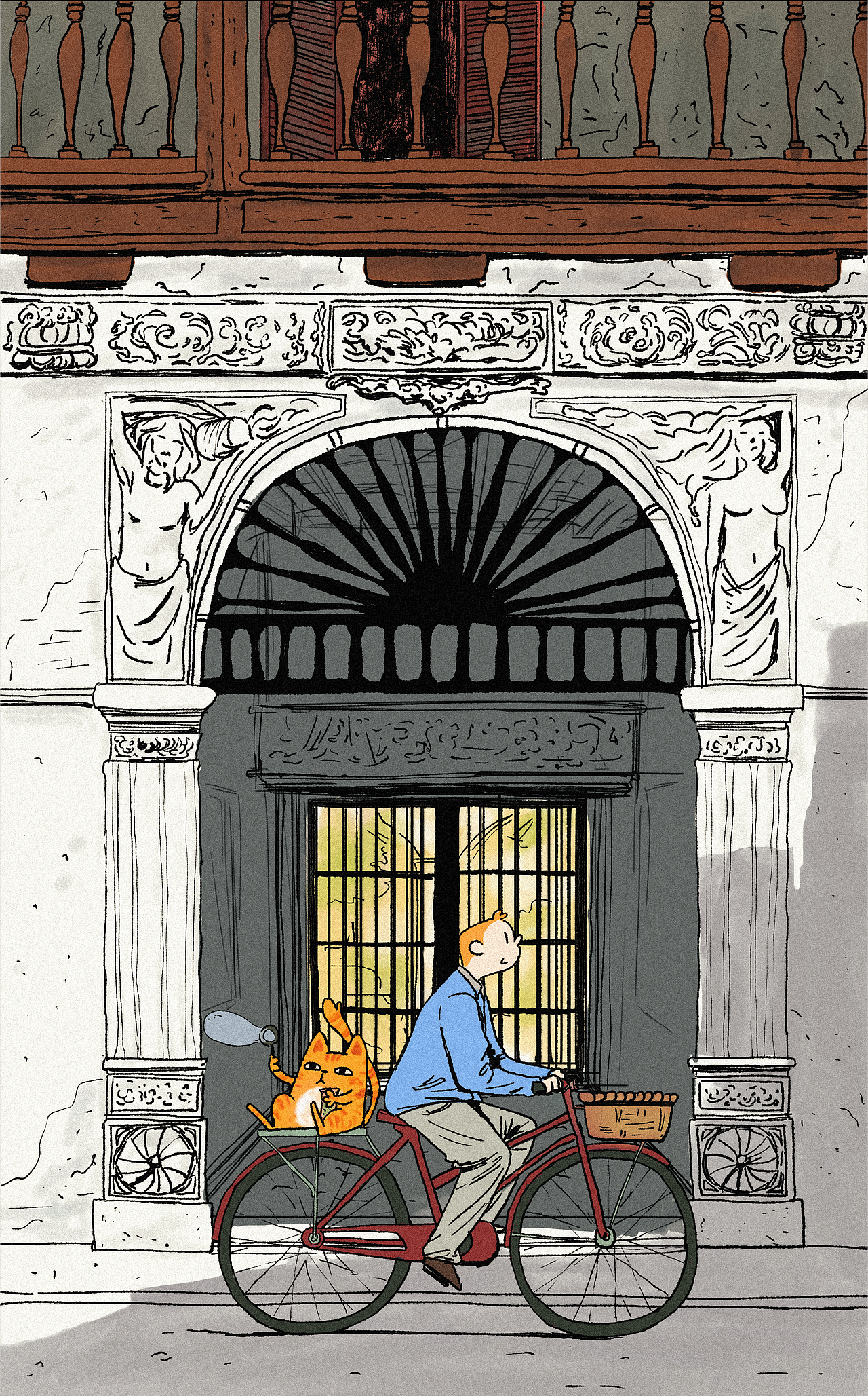 小明的休息日（图ZMzQxNTkyNDYw） - 创作习作 - 站酷设计师大慢狐狸_肆肆肆原创素材 - 站酷ZCOOL