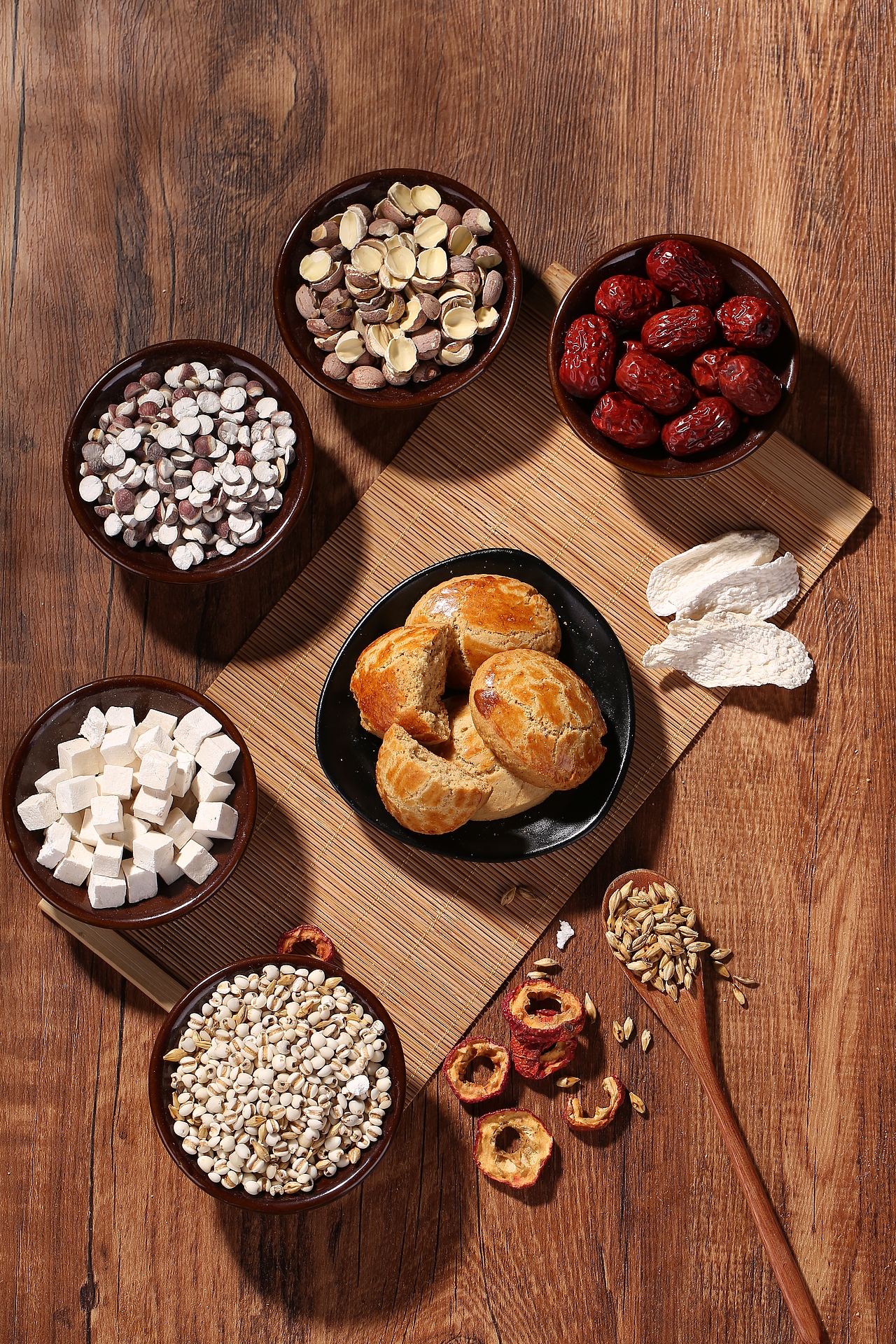 八珍糕|电商设计|郑州图牛设计|商业摄影|产品拍摄