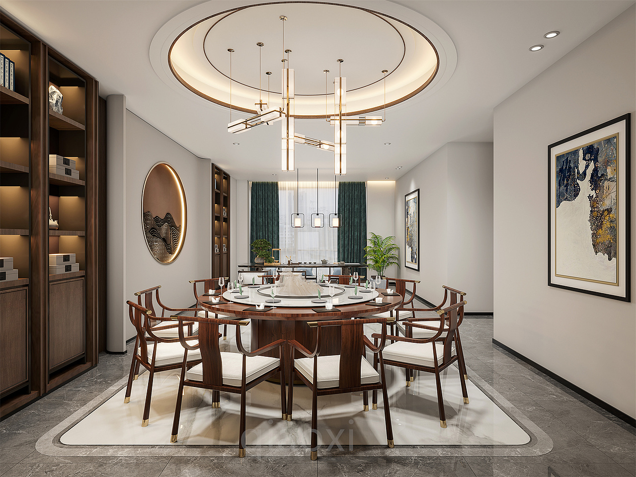 混搭办公区域 | 高效协助