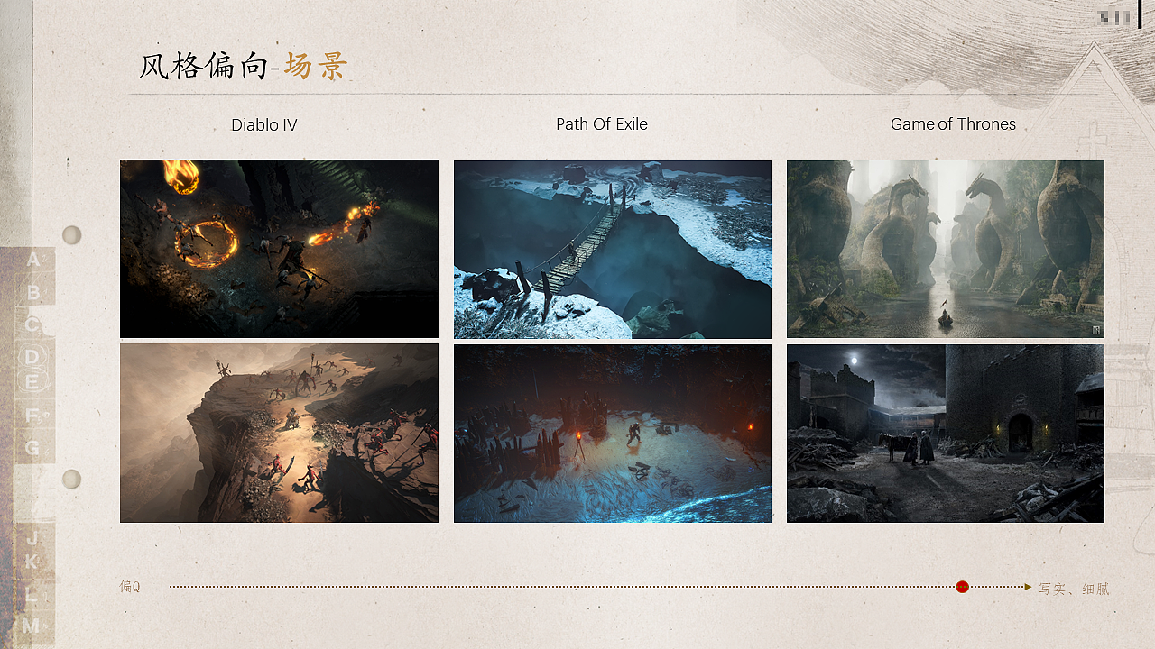 写实风格界面设计提案