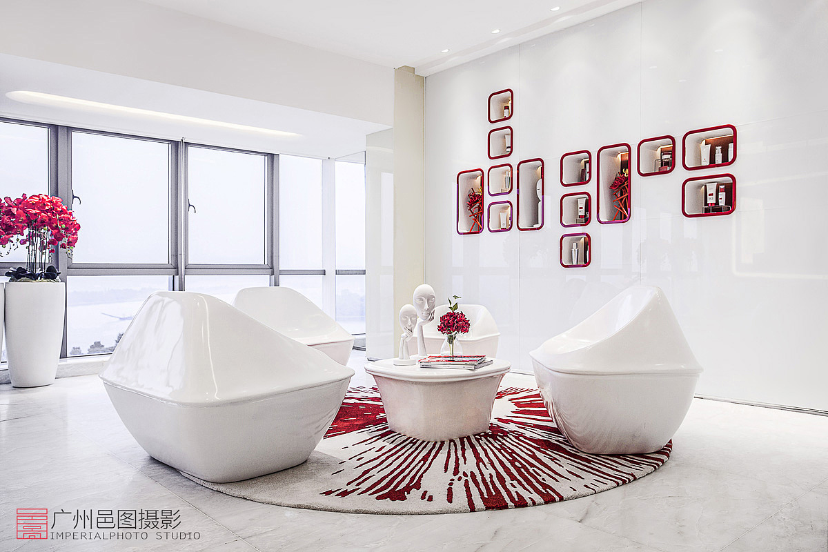 美容公司装潢设计 丨 室内摄影