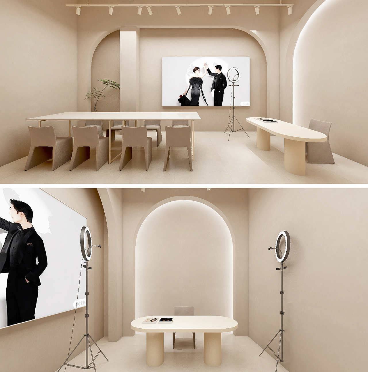 奶白摄影馆130平方