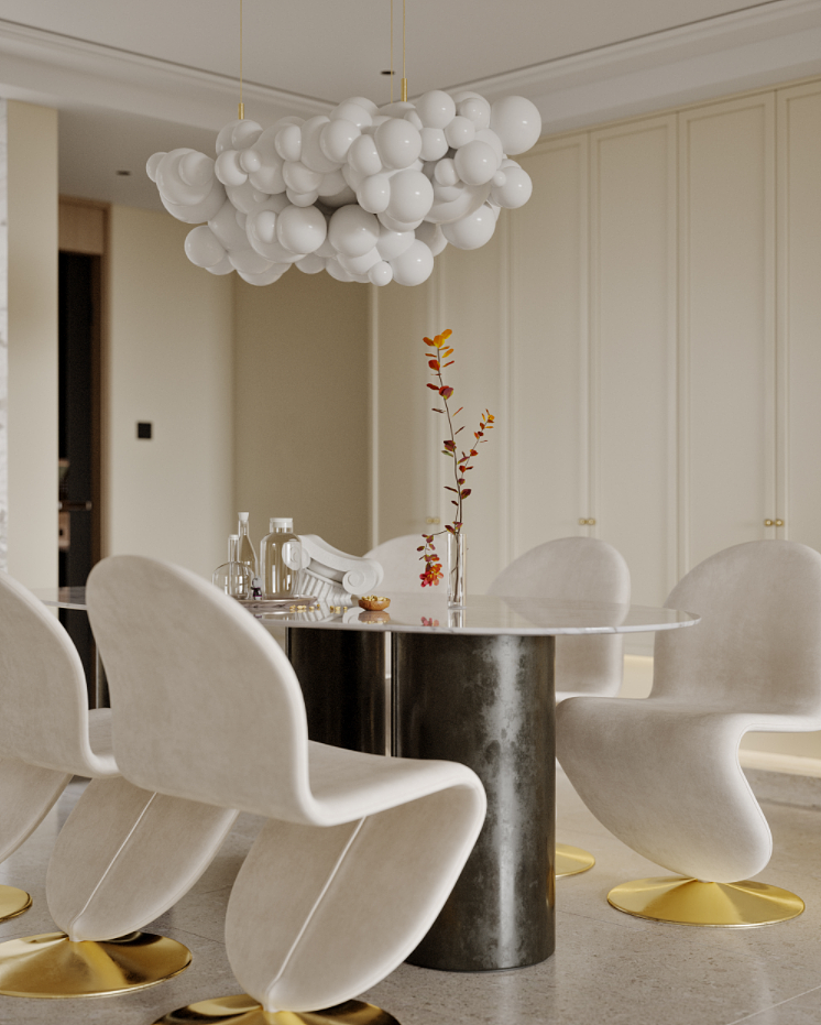 法式家装风格浪漫气息非常浓烈