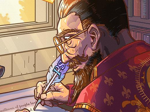 尼古拉斯.大胃收到短信【Spine】