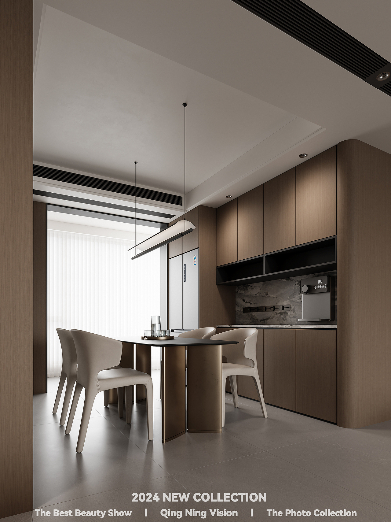 最近渲染丨意式客餐厅