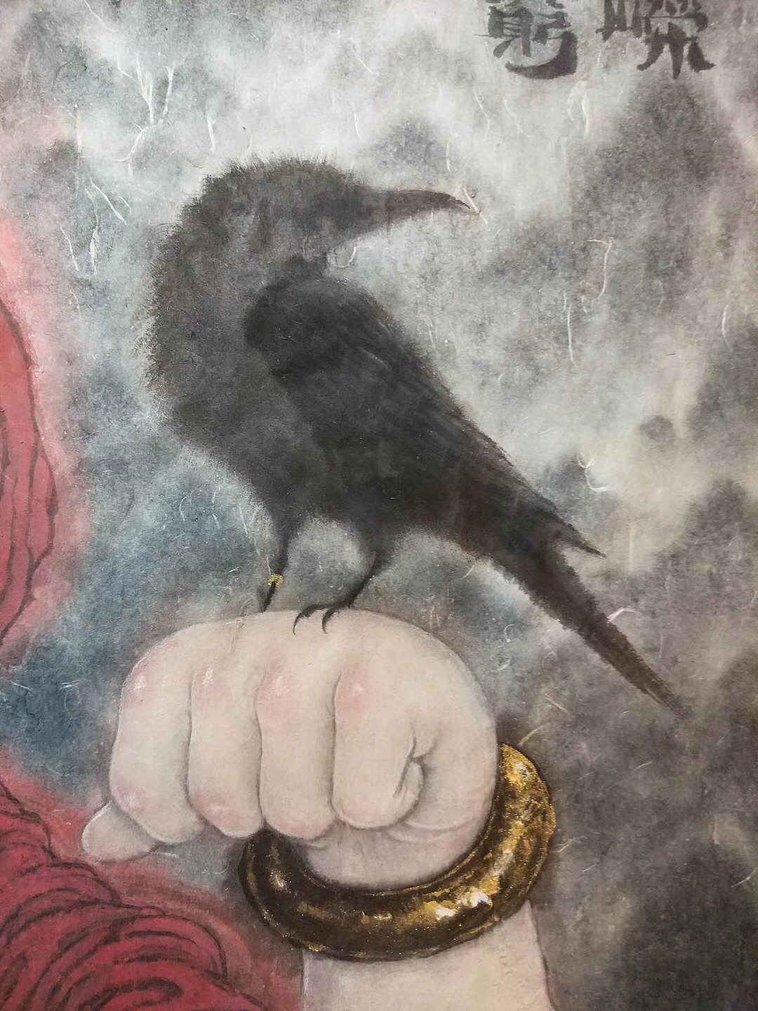 独角巡山图（图ZMTIyNjE1NTI0） - 绘画 - 站酷设计师明子水墨奇幻世界原创素材 - 站酷ZCOOL