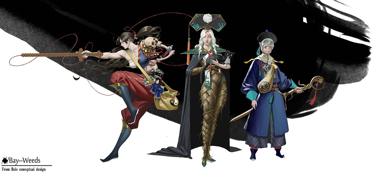 《魃》角色概念设计