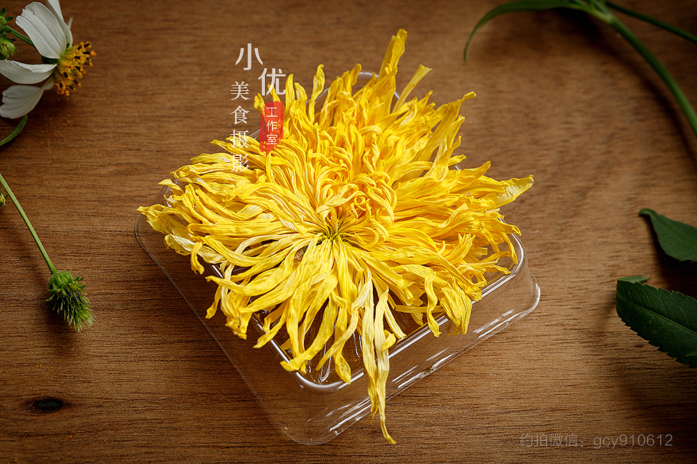 产品拍摄 金丝皇菊 复古风